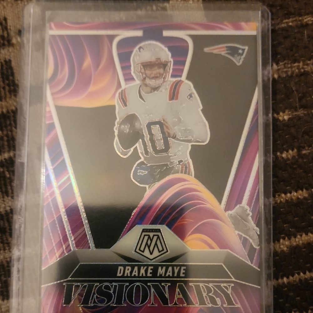 NFL Visionary Card with Purple and Black Accents